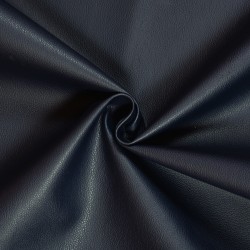 Эко кожа (Искусственная кожа) (Ширина 138см), цвет Темно-Синий (на отрез) в Рузе