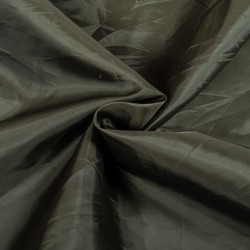 Ткань подкладочная Таффета 190Т (Ширина 150см), цвет Хаки (на отрез) в Рузе