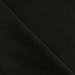 Ткань Кашкорсе, 420гм/2, 110см, цвет Черный (на отрез) в Рузе