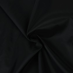 Ткань Таффета WR 400Т NY (Нейлон) пуходержащая (Ширина 150см), цвет Черный (на отрез) в Рузе