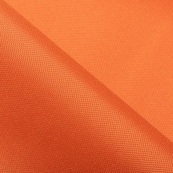 Ткань Oxford 600D PU (Ширина 1,48м), цвет Оранжевый (на отрез) в Рузе