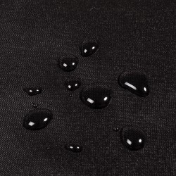 Ткань Oxford 240D PU 3000 (Ширина 1,48м), цвет Черный (на отрез) в Рузе