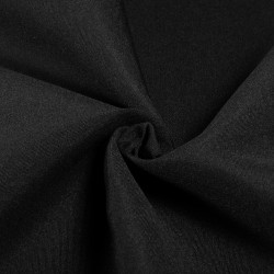 Ткань Грета Водоотталкивающая (80%пф, 20%хл) (Ширина 150см), цвет Черный (на отрез) в Рузе