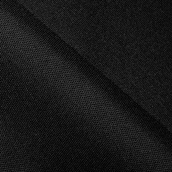 Ткань Oxford 600D PU (Ширина 1,48м), цвет Черный (на отрез) в Рузе