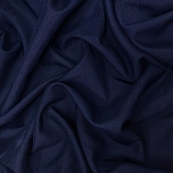 Ткань Габардин (100%пэ) (Ширина 150см), цвет Темно-Синий (на отрез) в Рузе