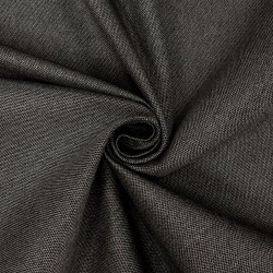 Ткань Рогожка (мебельная) (Ширина 140см), цвет Тёмно-Серый (на отрез) в Рузе