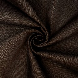 Ткань Рогожка (мебельная) (Ширина 140см), цвет Тёмно-Коричневый (на отрез) в Рузе