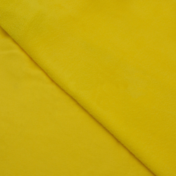 Флис Односторонний 180 гр/м2, Желтый (на отрез)  в Рузе