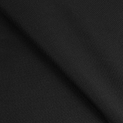 Ткань Oxford 600D PU РИП-СТОП (Ширина 1,48м), цвет Черный (на отрез) в Рузе