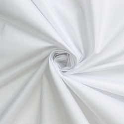 Ткань Дюспо 240Т  WR PU Milky (Ширина 150см), цвет Белый (на отрез) в Рузе