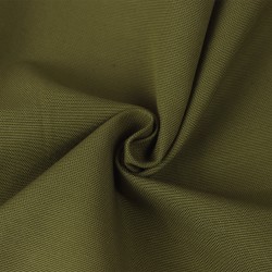 Интерьерная ткань Дак (DUCK) (ширина 1,8м), цвет Оливковый (на отрез) в Рузе