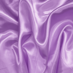 Ткань Атлас-сатин (Ширина 150см), цвет Сиреневый (на отрез) в Рузе