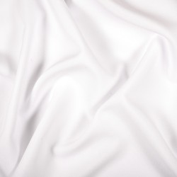 Ткань Габардин (100%пэ) (Ширина 150см), цвет Белый (на отрез) в Рузе