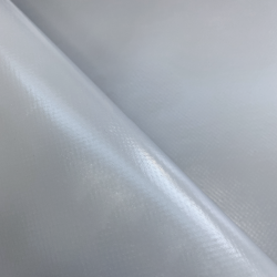 Ткань ПВХ 450 гр/м2 (Ширина 1,6м), цвет Серый (на отрез) в Рузе