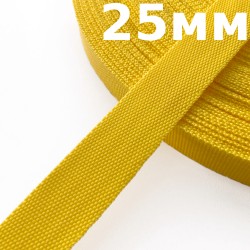 Лента-Стропа 25мм,  Жёлтый   в Рузе