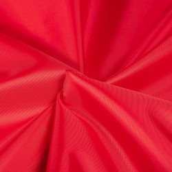 *Ткань Оксфорд 210D PU, цвет Красный (на отрез)  в Рузе