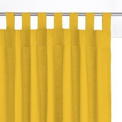 Штора уличная на Петлях (В-220*Ш-145) Желтая, (ткань Оксфорд 600)  в Рузе