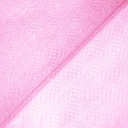 Фатин (мягкий) (Ширина 1,5м), цвет Розовый (на отрез) в Рузе
